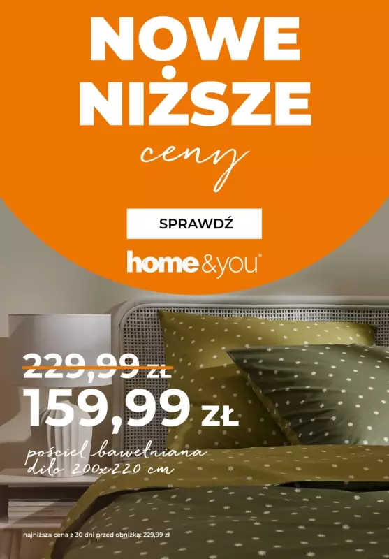 home&you - gazetka promocyjna Nowe niższe ceny  