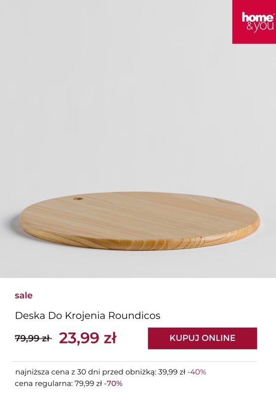 home&you - gazetka promocyjna Final SALE do -90% od piątku 09.05 do piątku 16.05 - strona 5