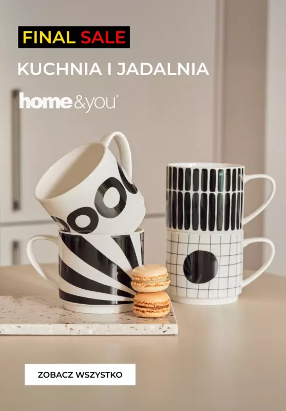 home&you - gazetka promocyjna Final SALE kuchnia i jadalnia od wtorku 13.05 do poniedziałku 19.05
