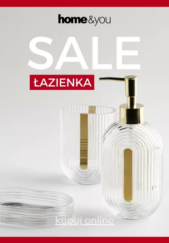home&you - gazetka promocyjna FINAL SALE - Łazienka od piątku 16.05 do czwartku 22.05