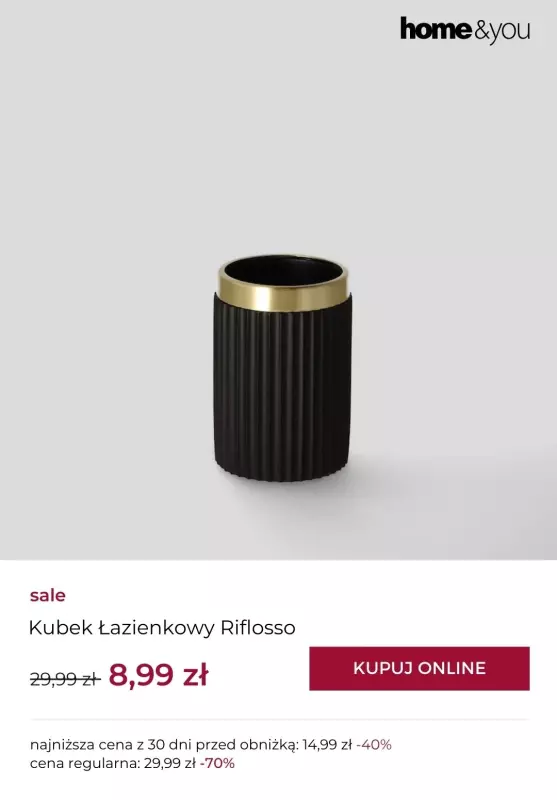 home&you - gazetka promocyjna FINAL SALE - Łazienka   - strona 3
