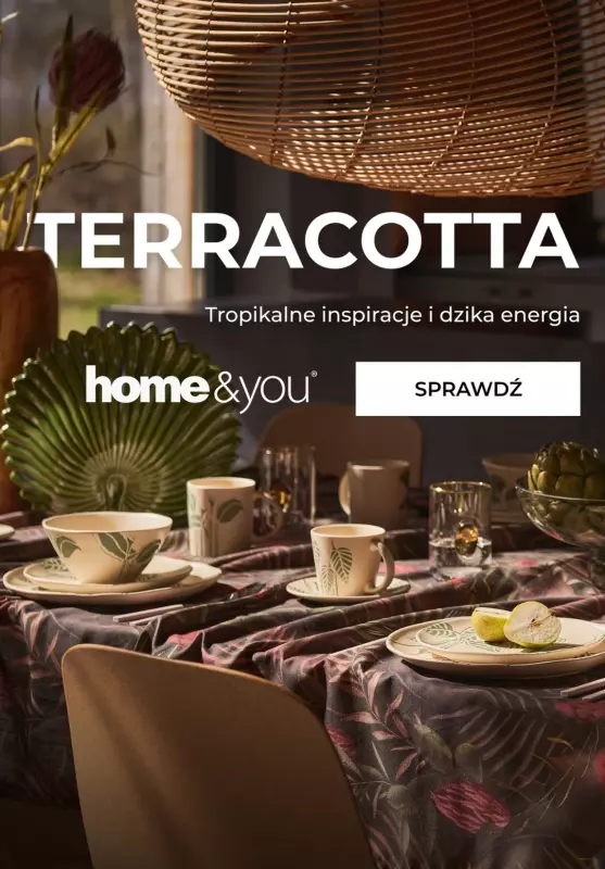 home&you - gazetka promocyjna Kolekcja Terracotta od piątku 23.05 do soboty 31.05