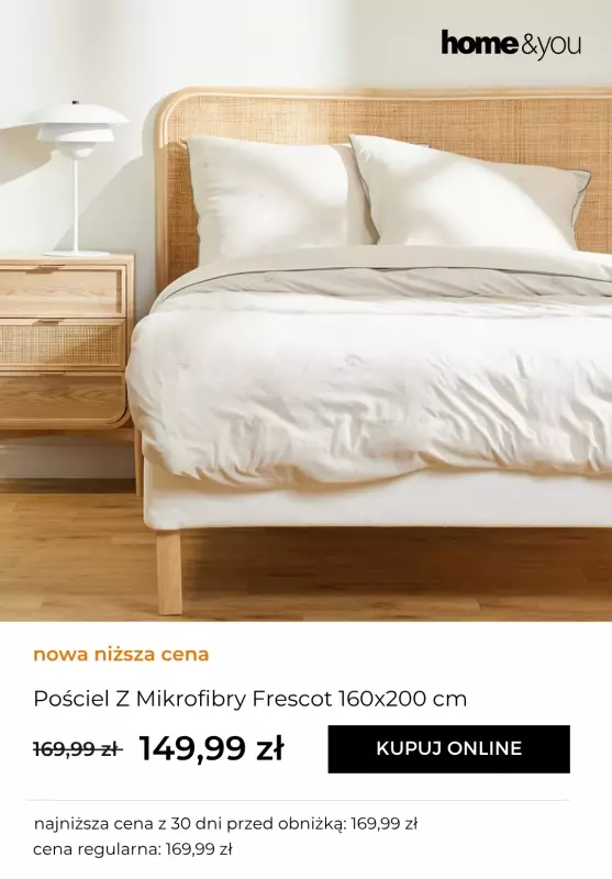 home&you - gazetka promocyjna Tekstylia sypialniane - nowe niższe ceny   - strona 2