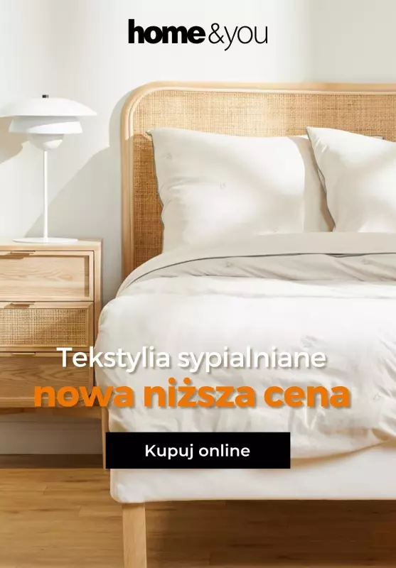 home&you - gazetka promocyjna Tekstylia sypialniane - nowe niższe ceny od wtorku 27.05 do wtorku 03.06