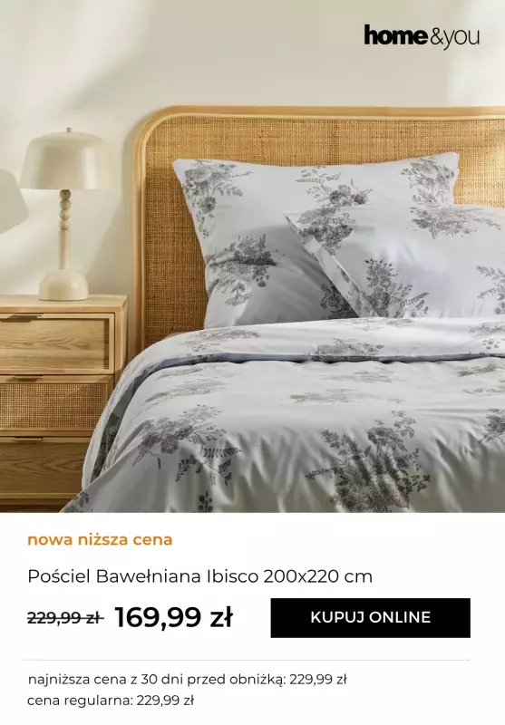 home&you - gazetka promocyjna Tekstylia sypialniane - nowe niższe ceny   - strona 3