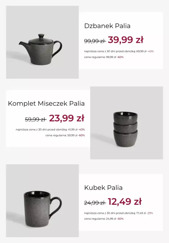 home&you - gazetka promocyjna SALE: kuchnia i jadalnia od czwartku 29.05 do niedzieli 08.06 - strona 5
