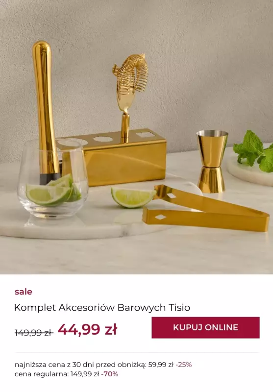 home&you - gazetka promocyjna SALE: kuchnia i jadalnia od czwartku 29.05 do niedzieli 08.06 - strona 6