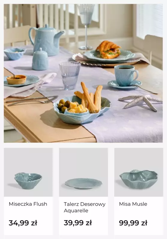home&you - gazetka promocyjna Kolekcja Sea Breeze od środy 04.06 do niedzieli 15.06 - strona 6