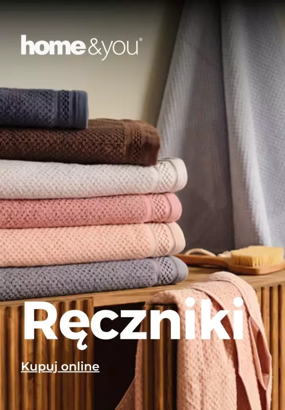 home&you - gazetka promocyjna Ręczniki  