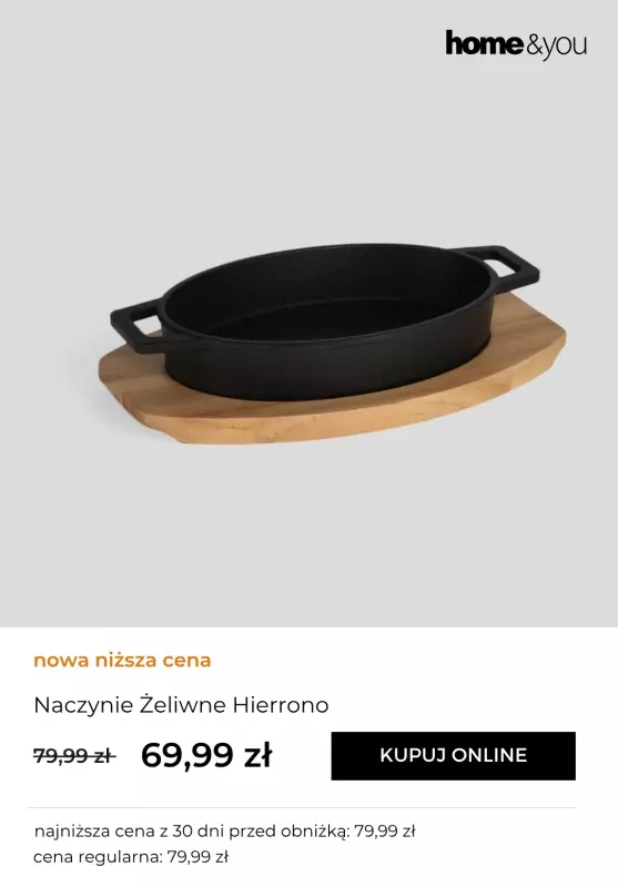 home&you - gazetka promocyjna Kuchnia i jadalnia - nowe niższe ceny   - strona 2