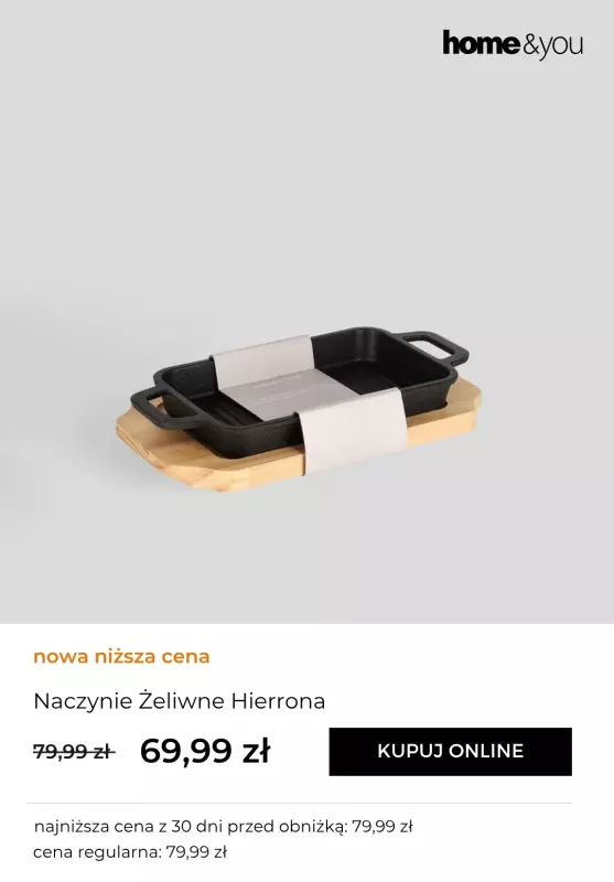 home&you - gazetka promocyjna Kuchnia i jadalnia - nowe niższe ceny od czwartku 12.06 do środy 18.06 - strona 7