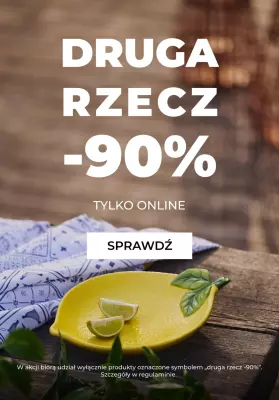 home&you - gazetka promocyjna Druga rzecz -90% od piątku 20.06 do poniedziałku 23.06