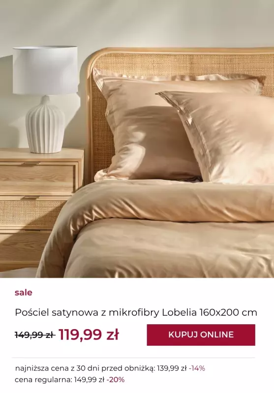 home&you - gazetka promocyjna SALE: tekstylia sypialniane   - strona 2