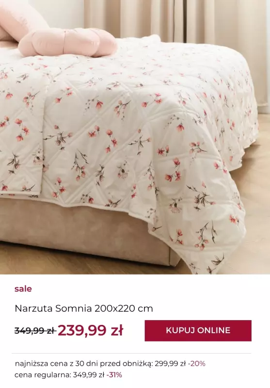 home&you - gazetka promocyjna SALE: tekstylia sypialniane od czwartku 26.06 do czwartku 03.07 - strona 10