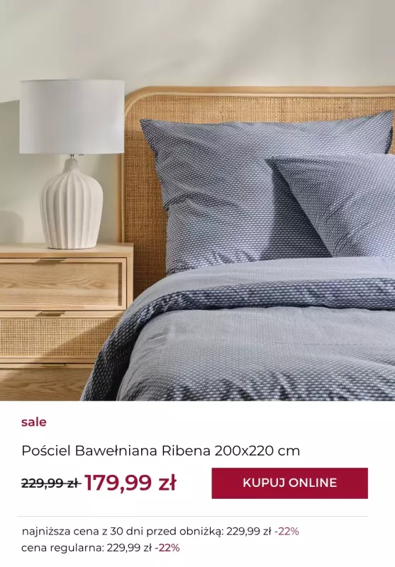 home&you - gazetka promocyjna SALE: tekstylia sypialniane od czwartku 26.06 do czwartku 03.07 - strona 7