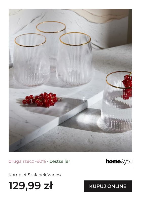 home&you - gazetka promocyjna DRUGA RZECZ -90% od piątku 27.06 do wtorku 01.07 - strona 5