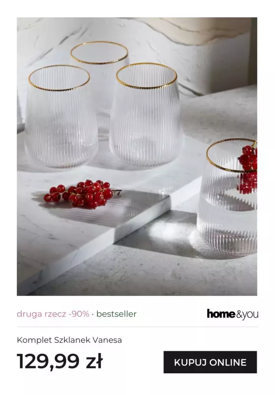 home&you - gazetka promocyjna DRUGA RZECZ -90% od piątku 27.06 do wtorku 01.07 - strona 5
