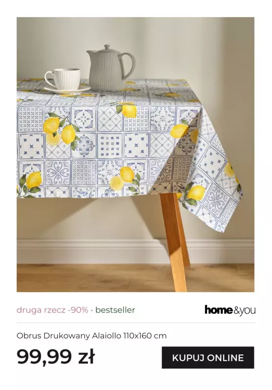 home&you - gazetka promocyjna DRUGA RZECZ -90% od piątku 27.06 do wtorku 01.07 - strona 2