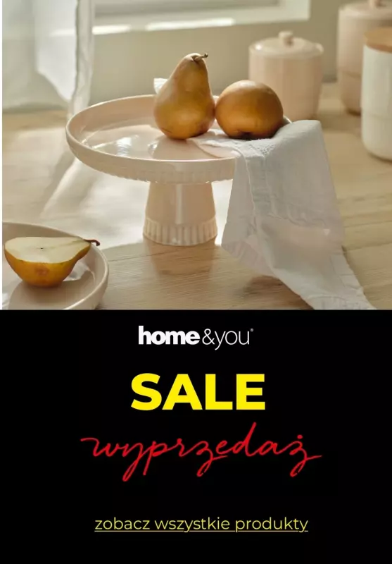 home&you - gazetka promocyjna SALE: kuchnia i jadalnia od wtorku 01.07 do wtorku 08.07