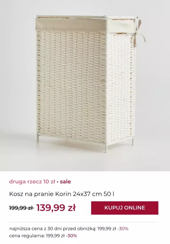 home&you - gazetka promocyjna Produkty na WYPRZEDAŻY - druga rzecz za 10 zł od soboty 05.07 do wtorku 08.07 - strona 6