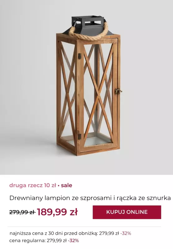 home&you - gazetka promocyjna Produkty na WYPRZEDAŻY - druga rzecz za 10 zł   - strona 2