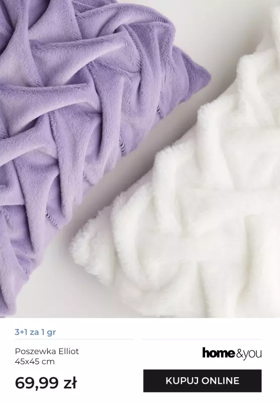 home&you - gazetka promocyjna Poszewki 3+1 za 1 gr   - strona 2