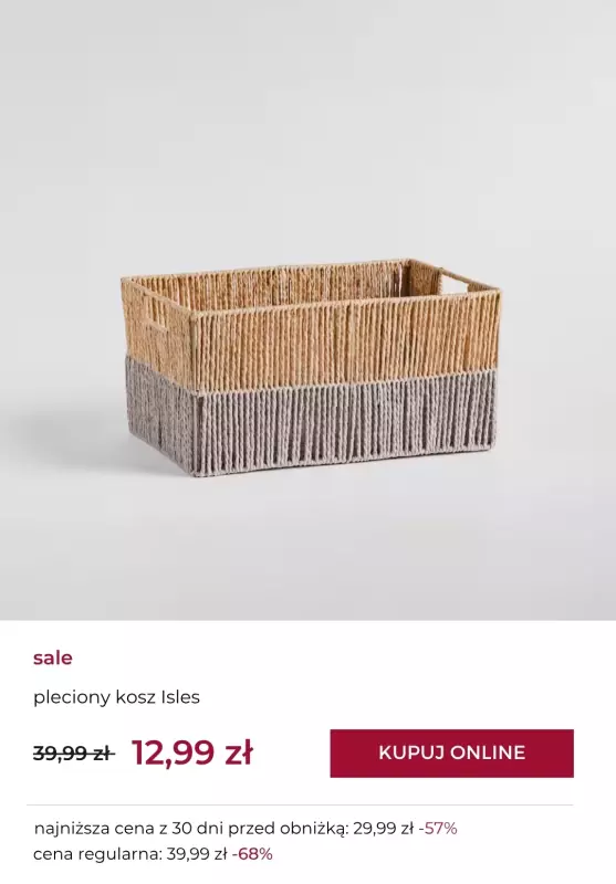 home&you - gazetka promocyjna SALE do 29,99 zł od czwartku 24.07 do czwartku 31.07 - strona 10
