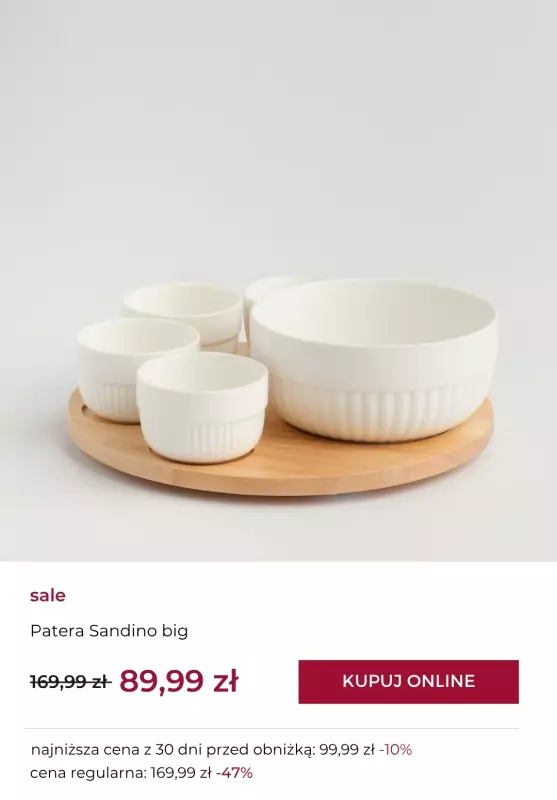 home&you - gazetka promocyjna SALE: kuchnia i jadalnia od wtorku 29.07 do poniedziałku 04.08 - strona 7