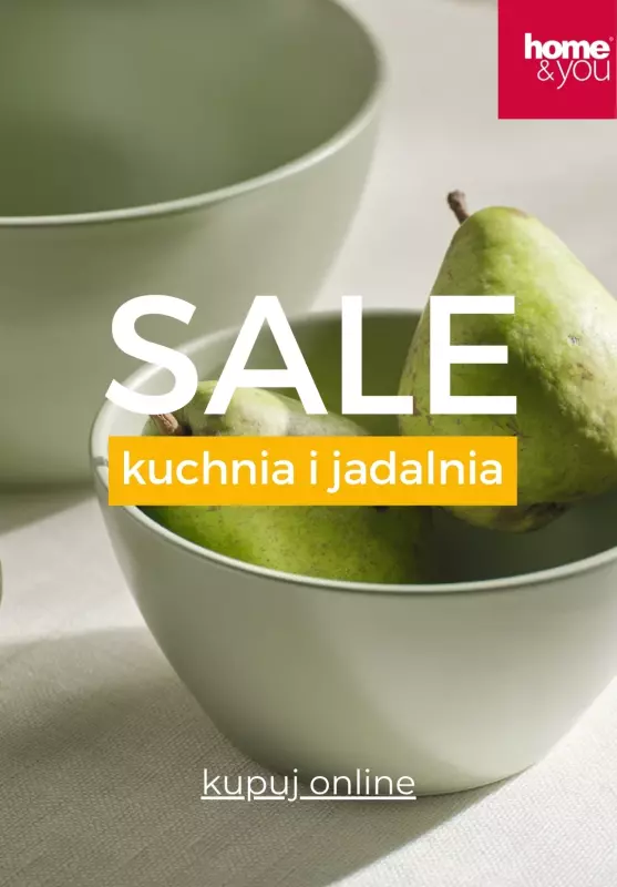home&you - gazetka promocyjna SALE: kuchnia i jadalnia od wtorku 29.07 do poniedziałku 04.08