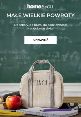 home&you - gazetka promocyjna SALE: Do szkoły! od czwartku 07.08 do czwartku 14.08
