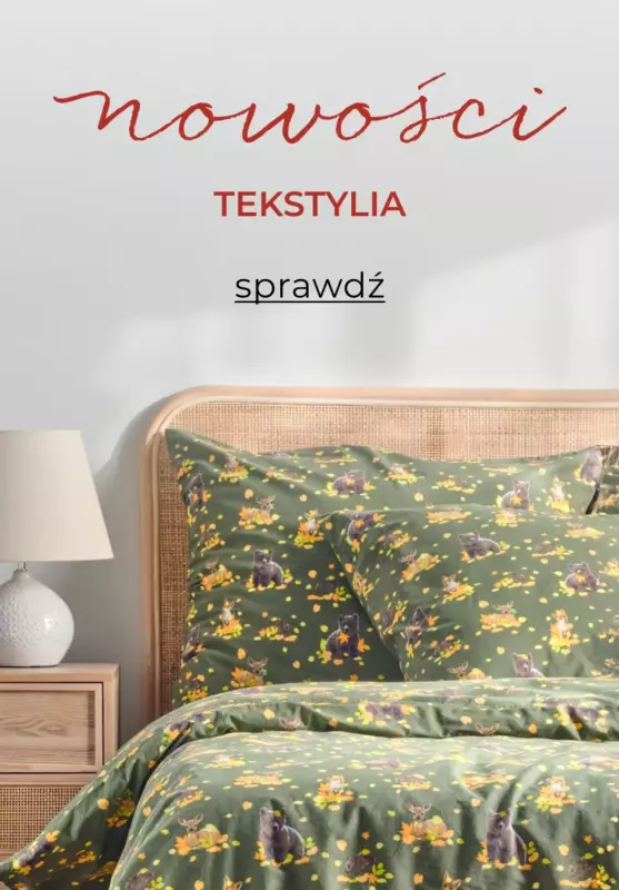 home&you - gazetka promocyjna Tekstylia na jesień  