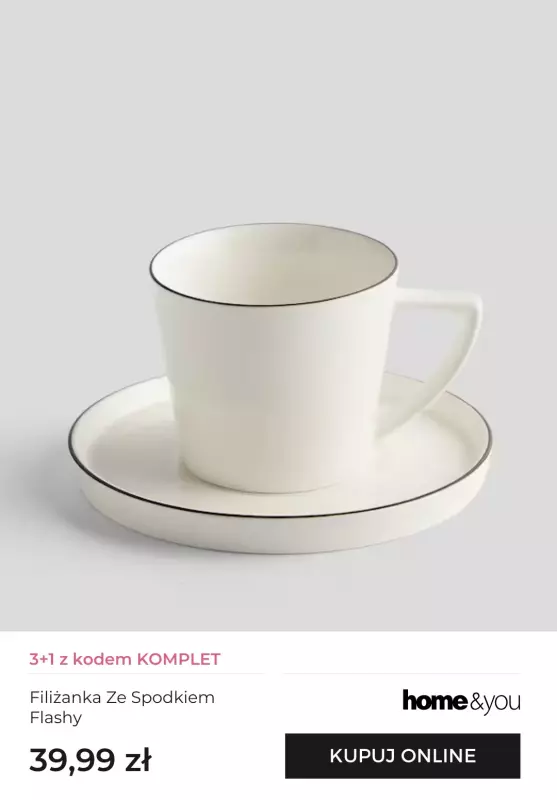 home&you - gazetka promocyjna Kubki 3+1 za 1 gr   - strona 3