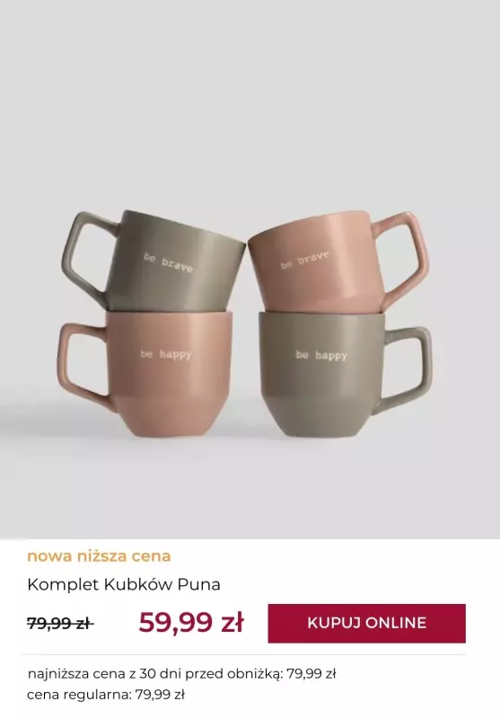 home&you - gazetka promocyjna Nowe, niższe ceny wybranych produktów od piątku 12.09 do wtorku 23.09 - strona 4