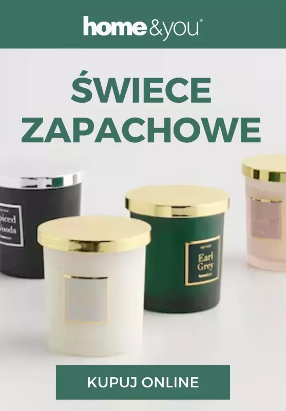 home&you - gazetka promocyjna Świece zapachowe od czwartku 02.10 do środy 08.10