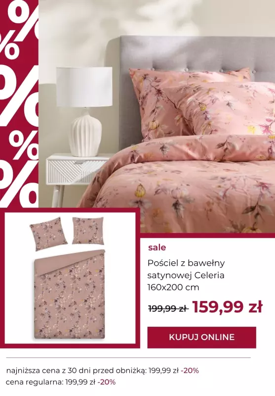 home&you - gazetka promocyjna SALE: tekstylia sypialniane   - strona 3