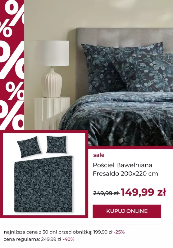 home&you - gazetka promocyjna SALE: tekstylia sypialniane   - strona 2