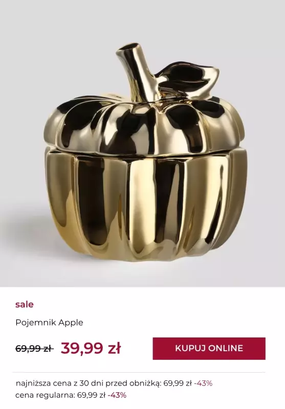 home&you - gazetka promocyjna SALE do 49,99 zł od piątku 10.10 do soboty 18.10 - strona 2