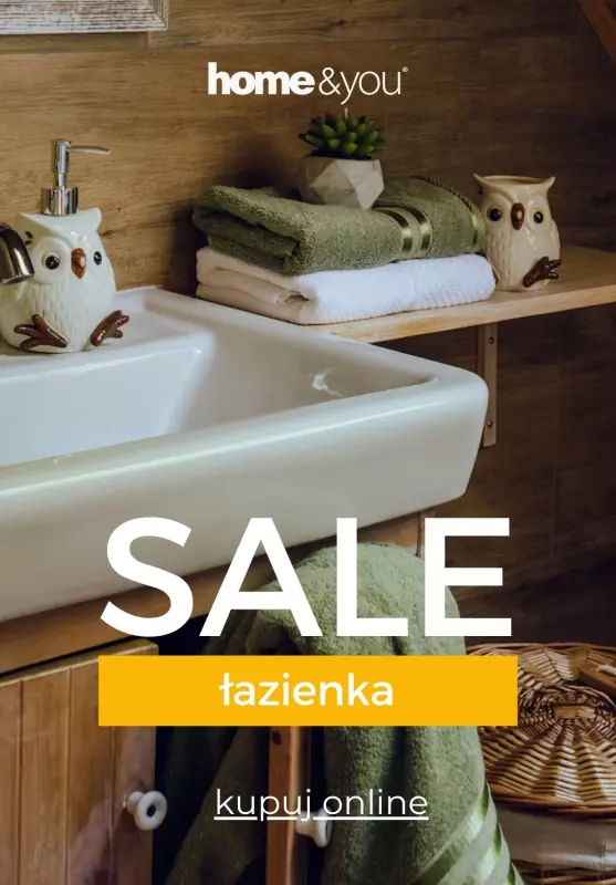 home&you - gazetka promocyjna SALE: Łazienka  