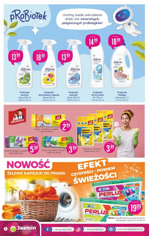 Drogerie Jasmin - gazetka promocyjna Gazetka od poniedziałku 08.09 do wtorku 30.09 - strona 6