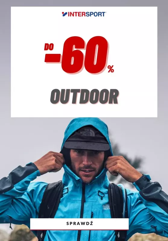 Intersport - gazetka promocyjna Do -60% na produkty outdoor od czwartku 04.03 
