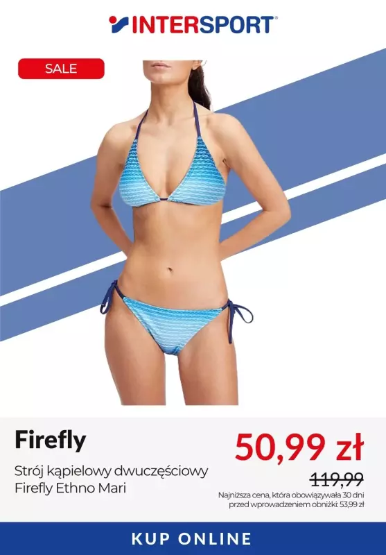 Intersport - gazetka promocyjna Do -50% damskie stroje kąpielowe od czwartku 03.07 do wtorku 15.07 - strona 5