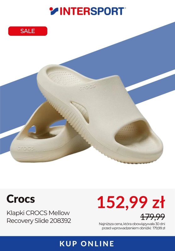 Intersport - gazetka promocyjna Crocsy nawet 99 zł taniej! od wtorku 15.07 do poniedziałku 28.07 - strona 5