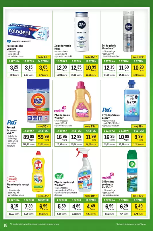 Makro - gazetka promocyjna Kupujesz więcej płacisz mniej od wtorku 16.04 do poniedziałku 13.05 - strona 18