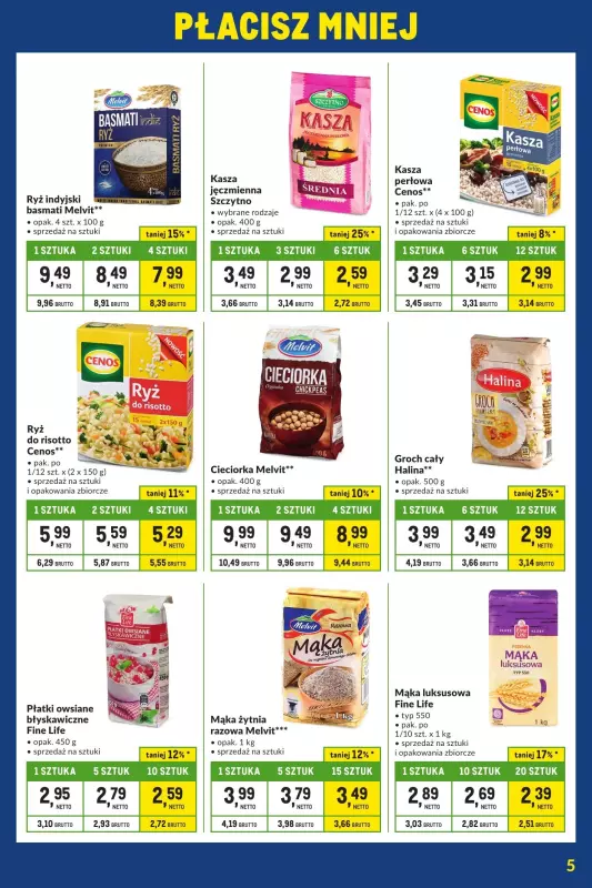 Makro - gazetka promocyjna Kupujesz więcej płacisz mniej od wtorku 03.09 do poniedziałku 30.09 - strona 5