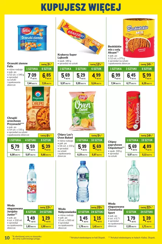 Makro - gazetka promocyjna Kupujesz więcej płacisz mniej od wtorku 03.09 do poniedziałku 30.09 - strona 10