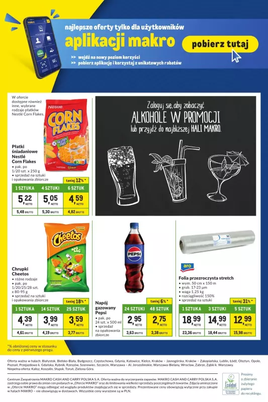 Makro - gazetka promocyjna Kupujesz więcej płacisz mniej od wtorku 03.09 do poniedziałku 30.09 - strona 16