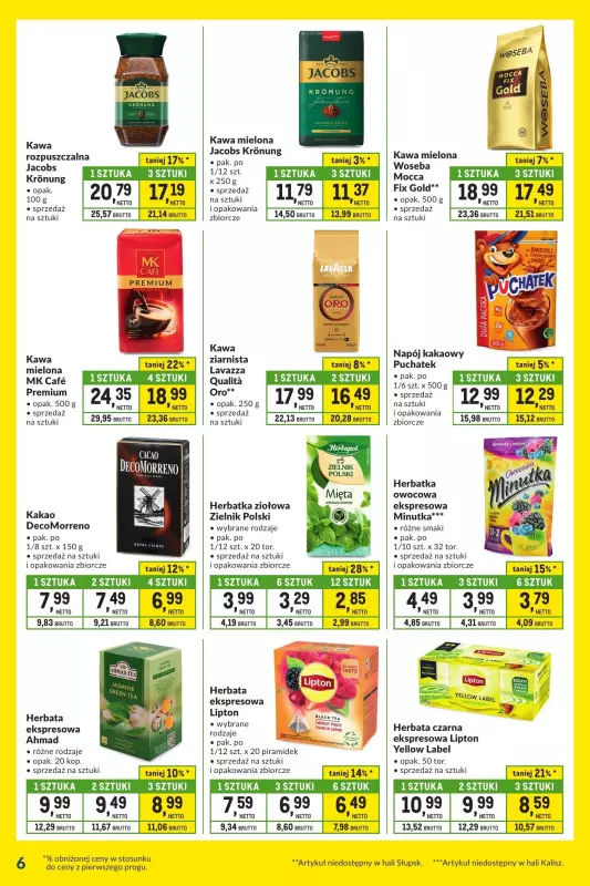 Makro - gazetka promocyjna Kupujesz więcej płacisz mniej od wtorku 01.10 do poniedziałku 28.10 - strona 6