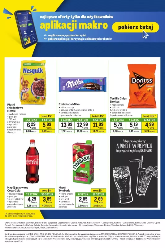 Makro - gazetka promocyjna Kupujesz więcej płacisz mniej od wtorku 01.10 do poniedziałku 28.10 - strona 10