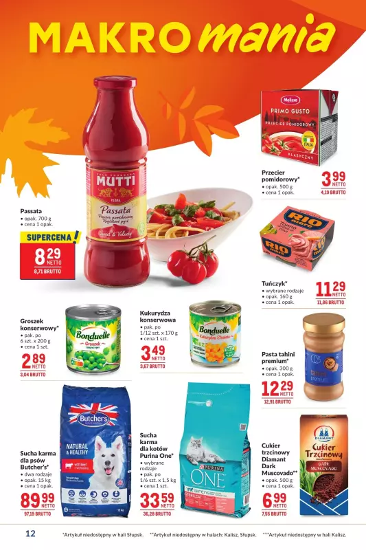 Makro - gazetka promocyjna Gazetka Jesień wita okazjami od wtorku 12.11 do poniedziałku 09.12 - strona 12