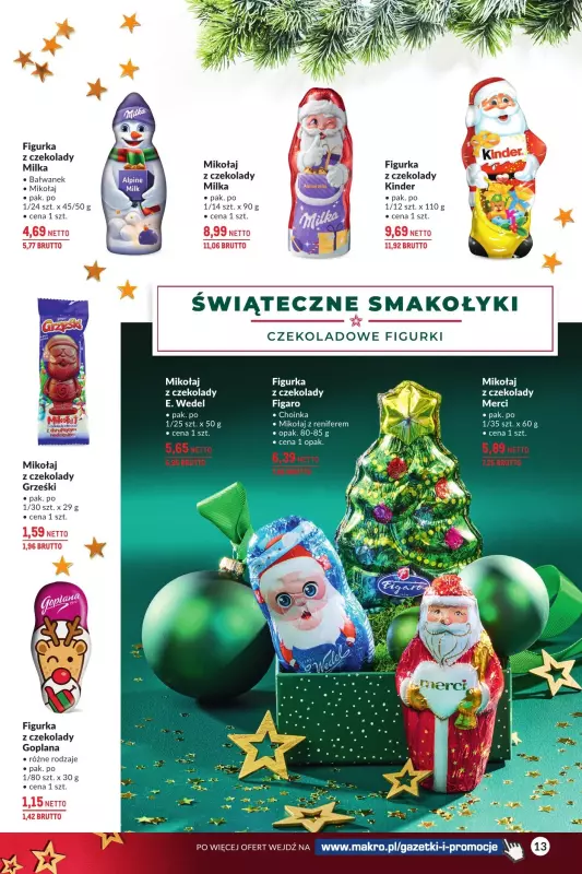 Makro - gazetka promocyjna Gazetka Delikatesy od wtorku 26.11 do wtorku 24.12 - strona 13